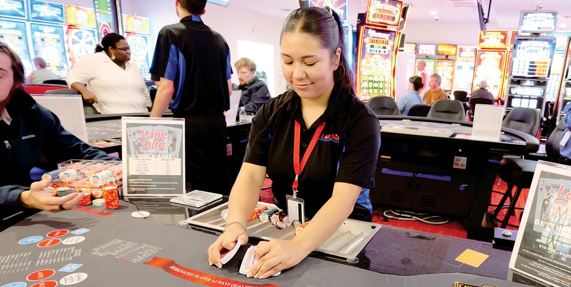 card games at lakeside